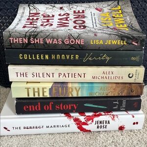 Assorted Thriller and Mystery Book Set- pre owned
